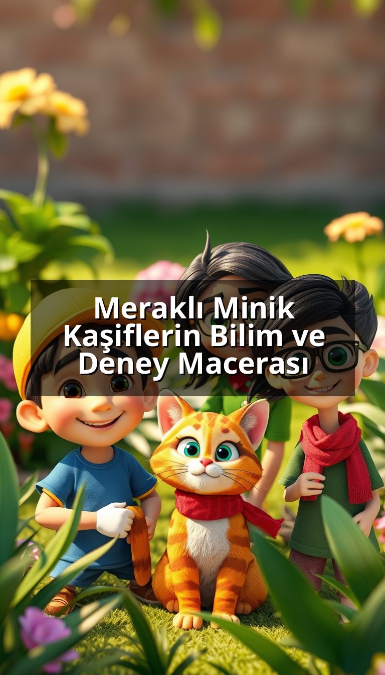 Meraklı Minik Kaşiflerin Bilim ve Deney Macerası